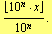 ⌊ 10^n · x ⌋/10^n .